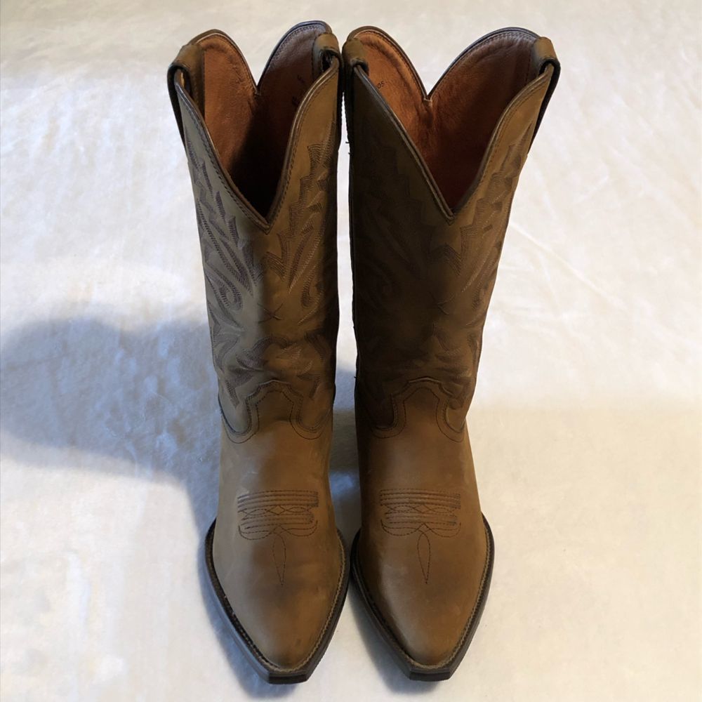 Twisted X Brown Leather Western Style Boots Men’s Siz… Gem